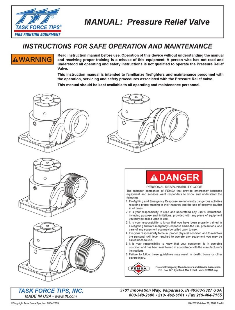 Task Force Tips A1150 INSTRUCTIONS FOR SAFE OPERATION AND MAINTENANCE