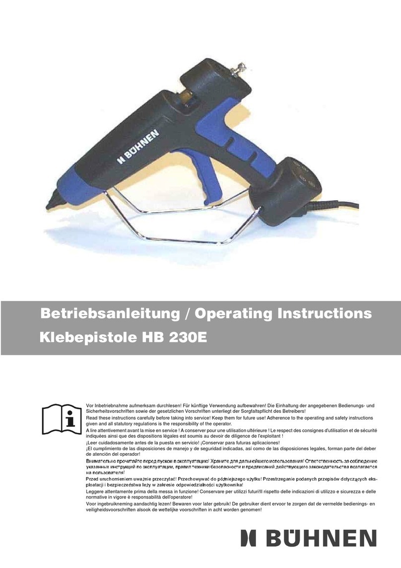 Buhnen HB 230E operating instructions Buhnen HB 230E operating instructions