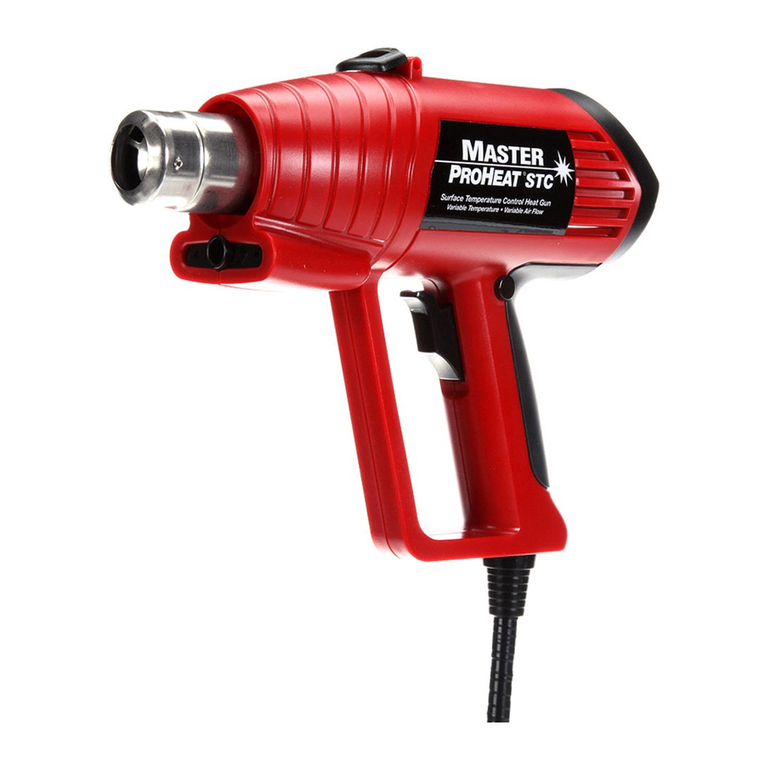 Master PROHEAT STC PH-1600 instruction manual