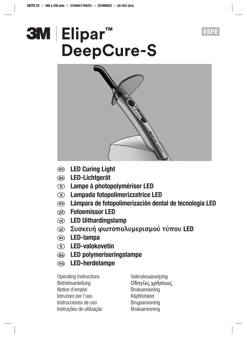 3M ESPE Elipar DeepCure-S operating instructions