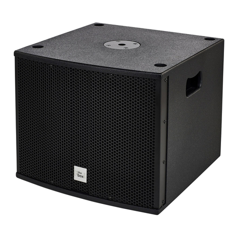 thomann The box pro Achat 112 User manual thomann The box pro Achat 112 User manual