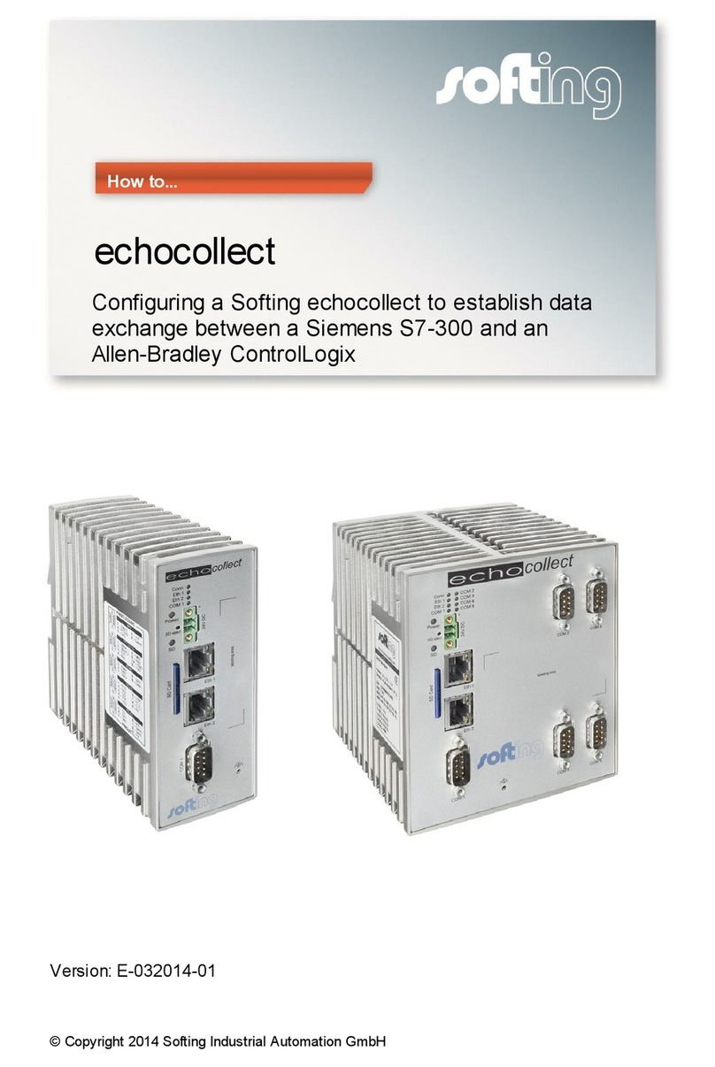 Softing echocollect Installation and user guide