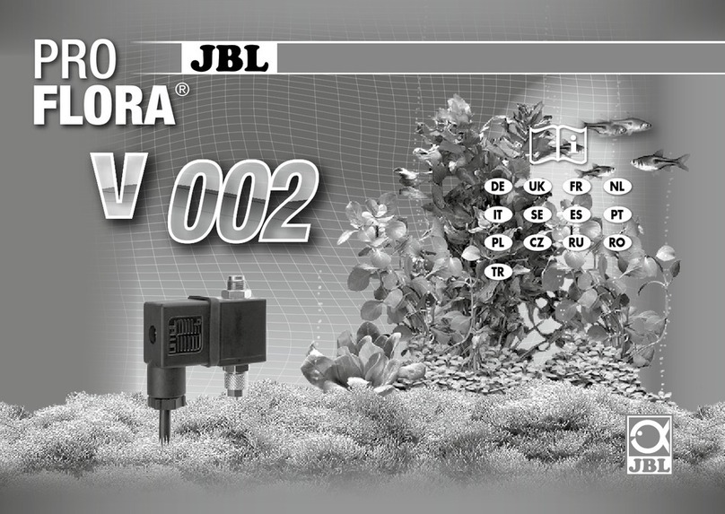 JBL PRO FLORA V 002 Instructions for use JBL PRO FLORA V 002 Instructions for use