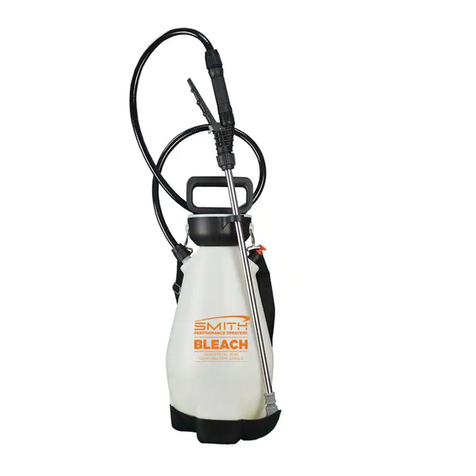 Smith Bleach Sprayer User manual