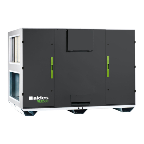 aldes VEX500 User manual