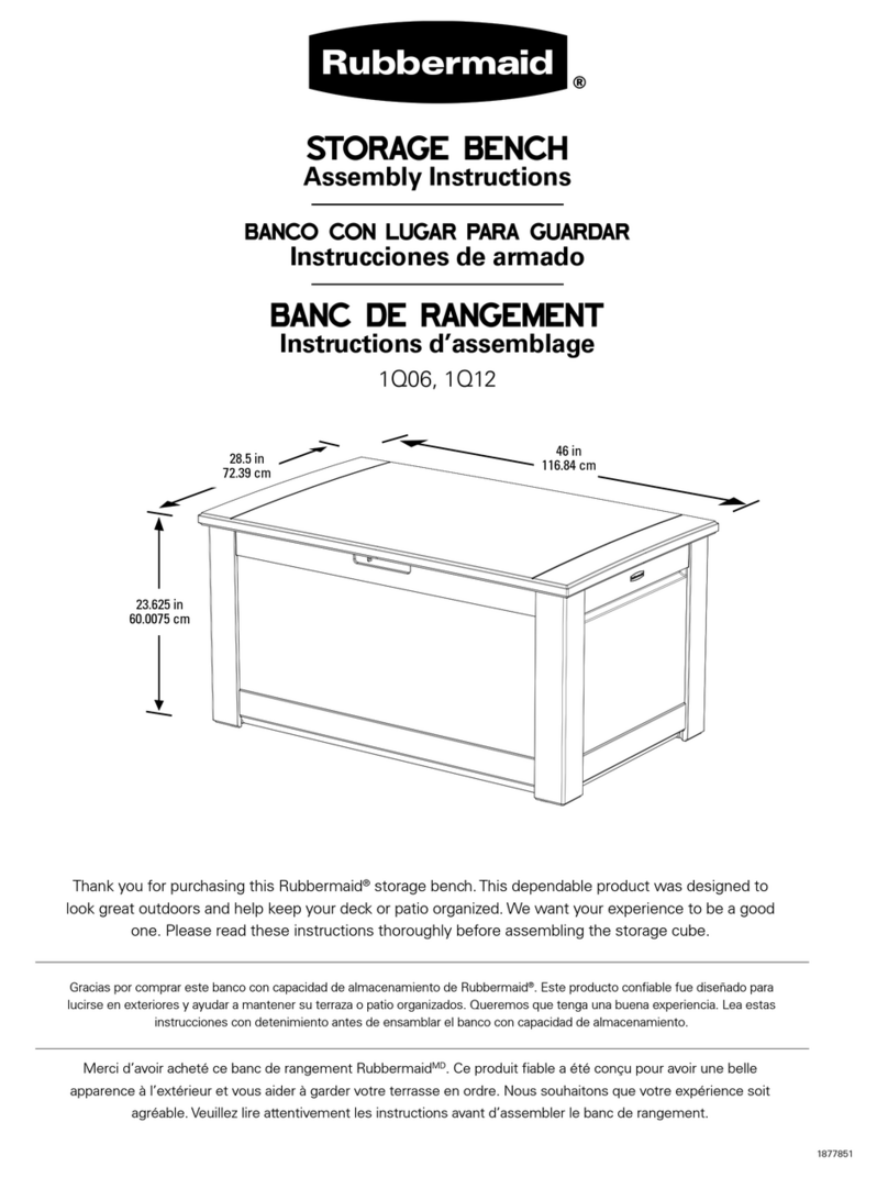 Rubbermaid 1Q06 User manual Rubbermaid 1Q06 User manual