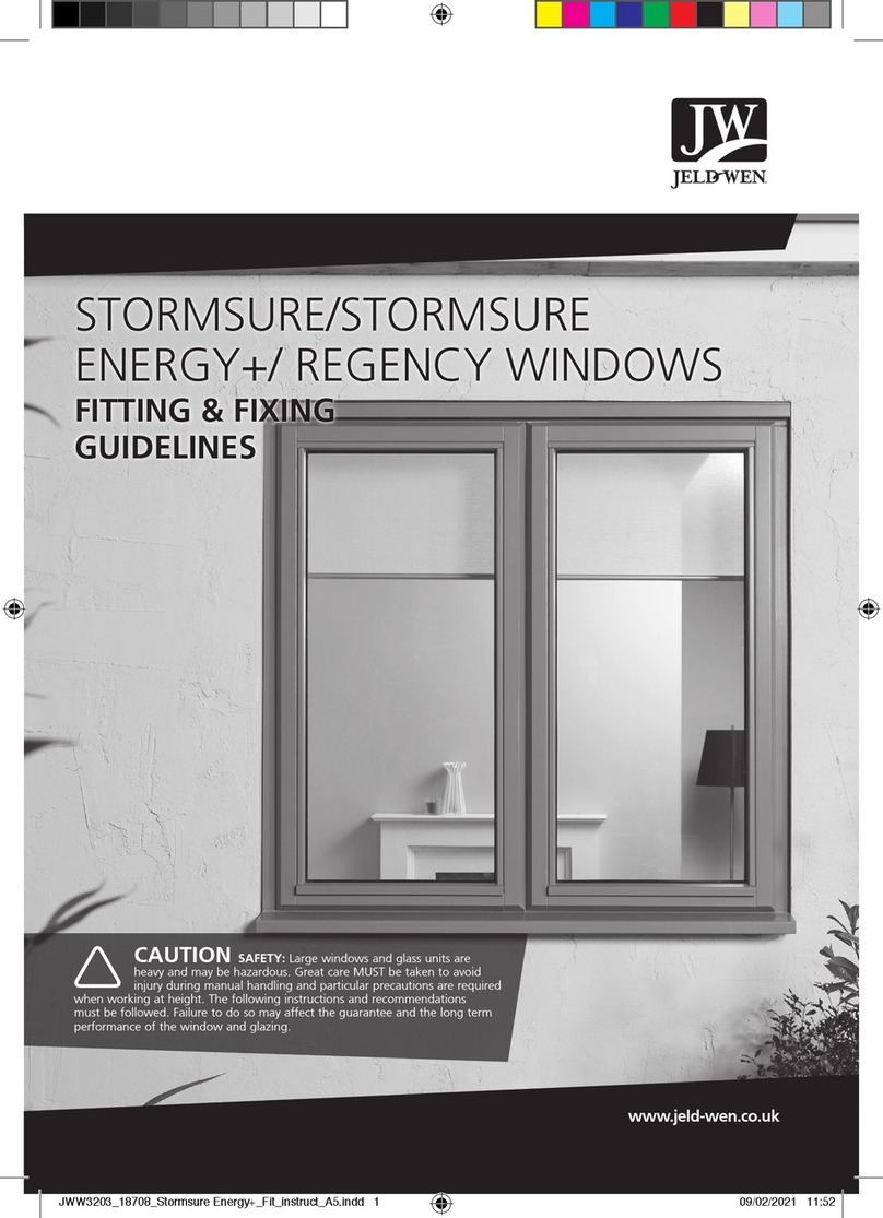 Jeld-Wen Stormsure Fitting instructions