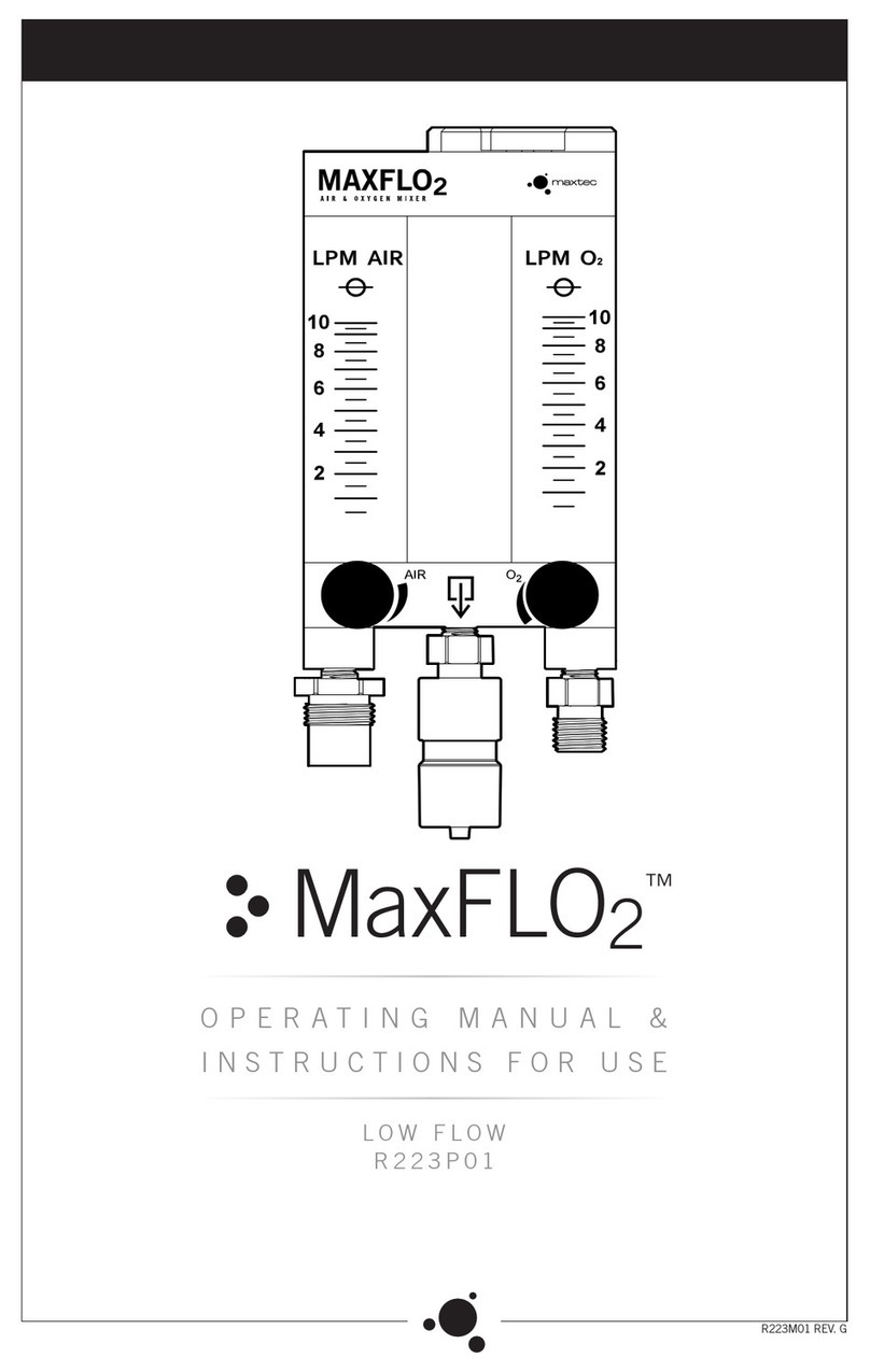 Maxtec MaxFLO2 Operating manual & instructions for use