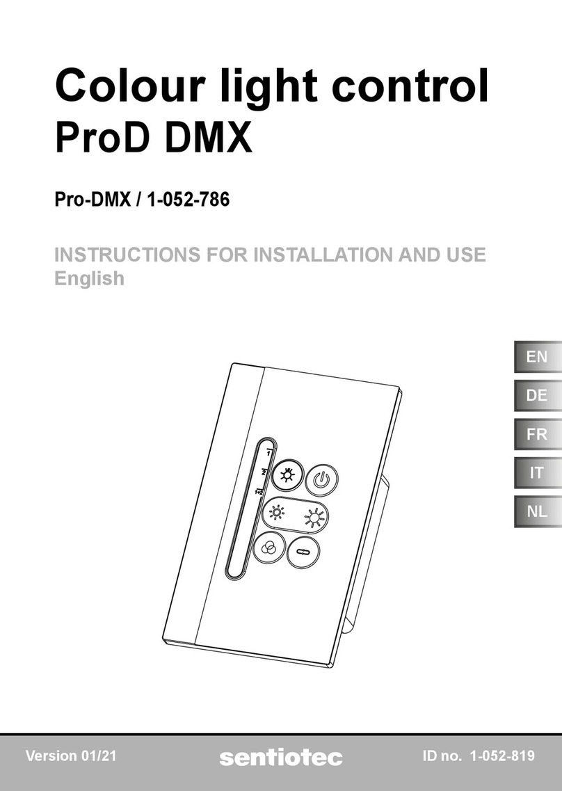 Sentiotec ProD DMX User manual