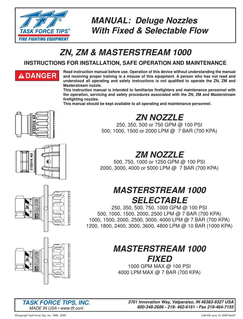 Task Force Tips ZN Series Instructions for installation, safe operation and maintenance