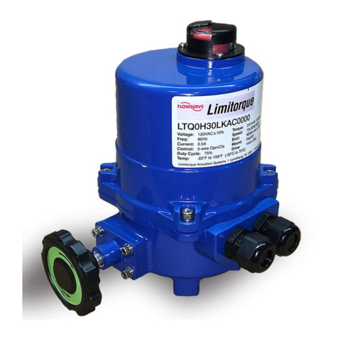 Flowserve Limitorque LTQ0 3 Series User manual Flowserve Limitorque LTQ0 3 Series User manual