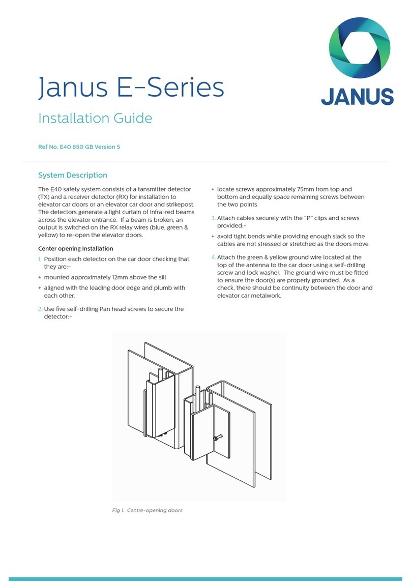 Janus E-Series installation guide