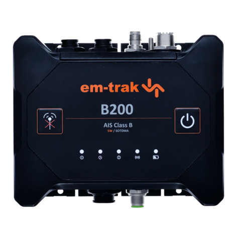 Em-Trak B200 quick start guide