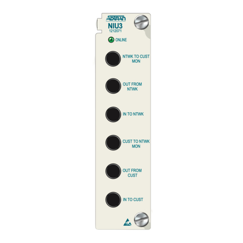 ADTRAN DS3 NIU MTC Job aid