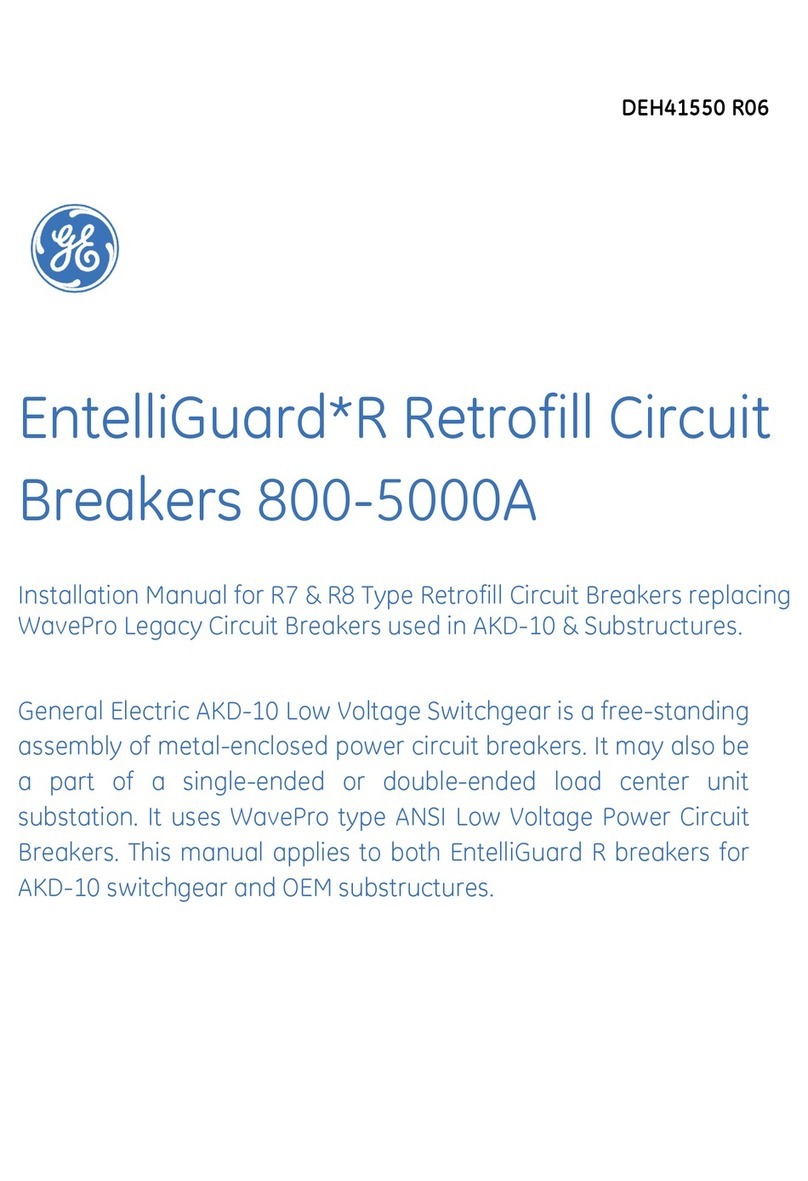 GE EntelliGuard R7 User manual GE EntelliGuard R7 User manual