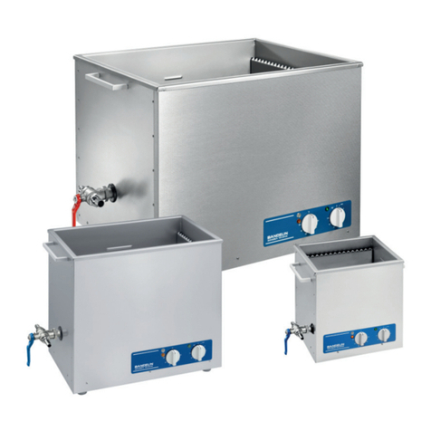 BANDELIN SONOREX TECHNIK RM 16.2 UH User instructions