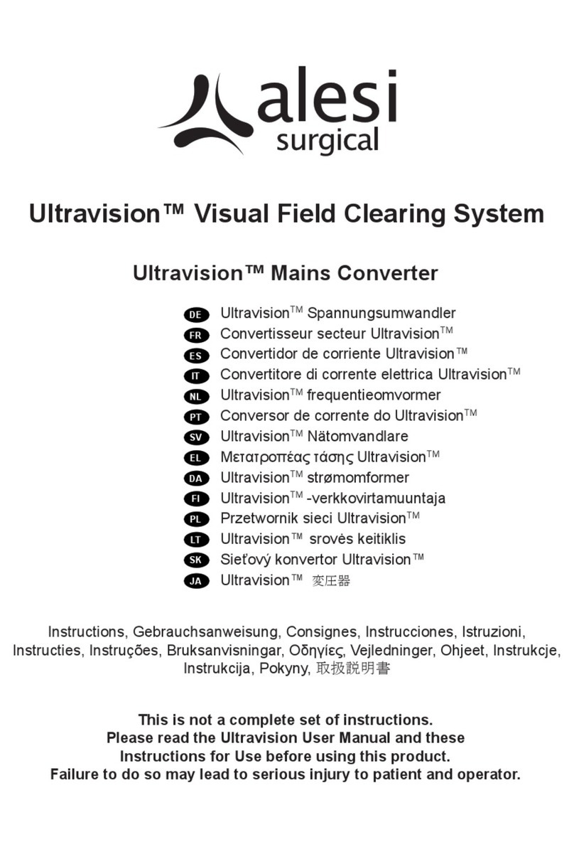 alesi Ultravision DAD-004-012 instructions