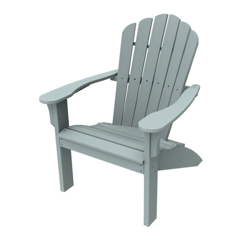 COASTLINE HARBOR VIEW CHAIR 301 Assembly instructions