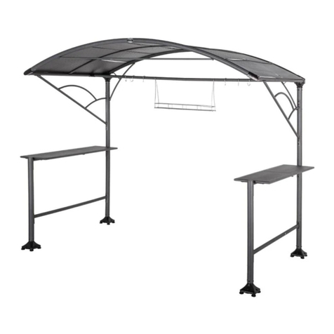 Hesperide ABRI BBQ NEIBA User manual
