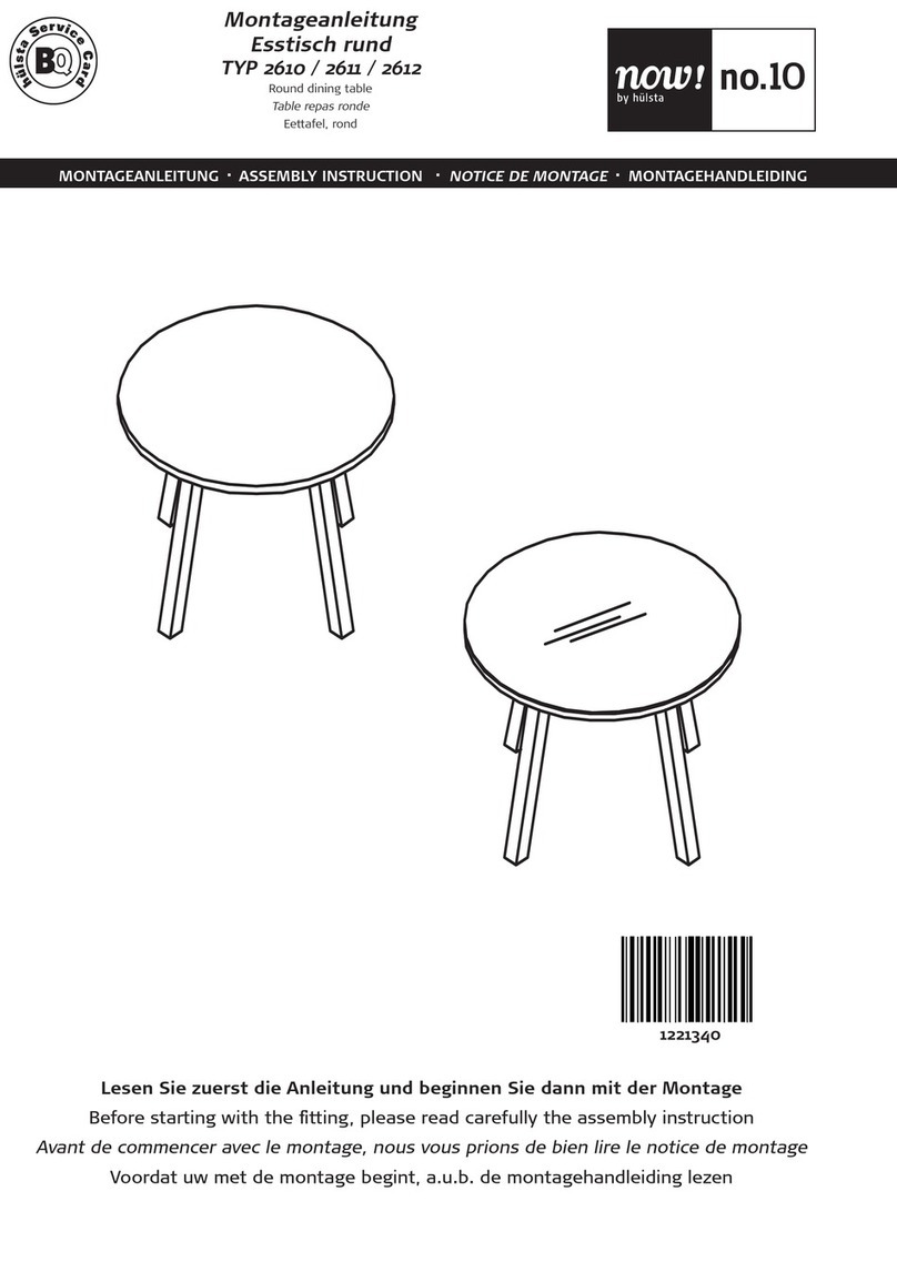 Hülsta now! no.10 2610 User manual