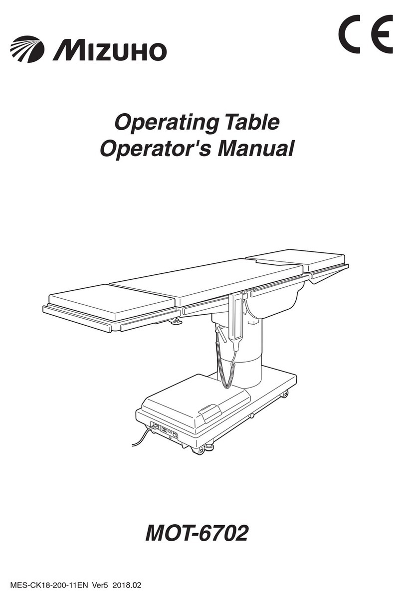 Mizuho MOT-6702 User manual