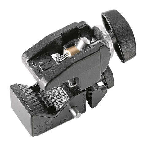 Manfrotto 635 User manual