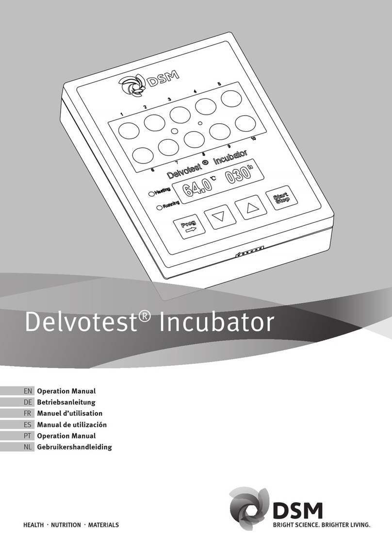 DSM Delvotest Minis Operation manual