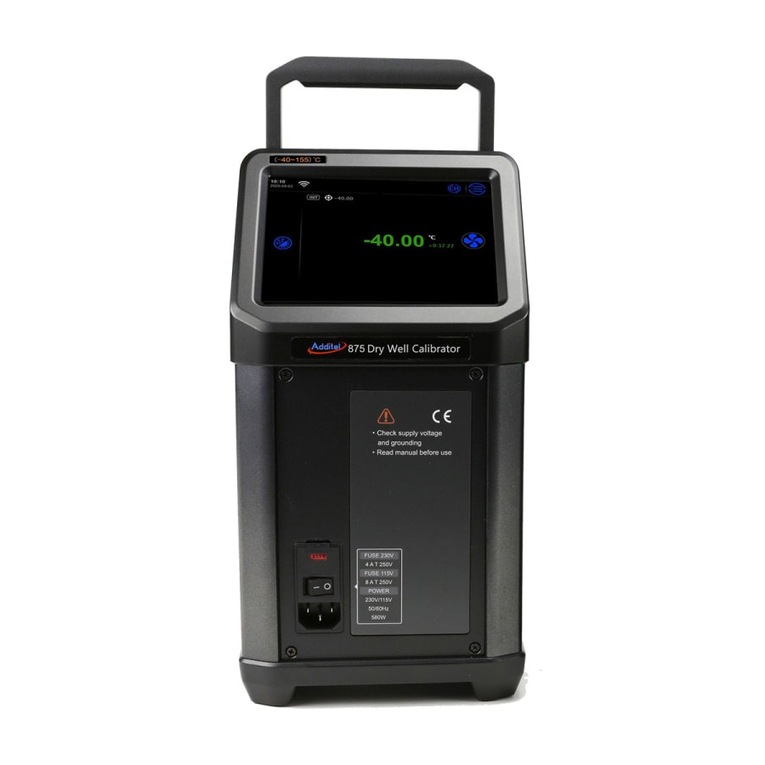 Additel ADT875 user manual