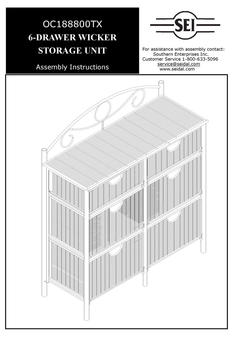 SEI OC188800TX Assembly instructions