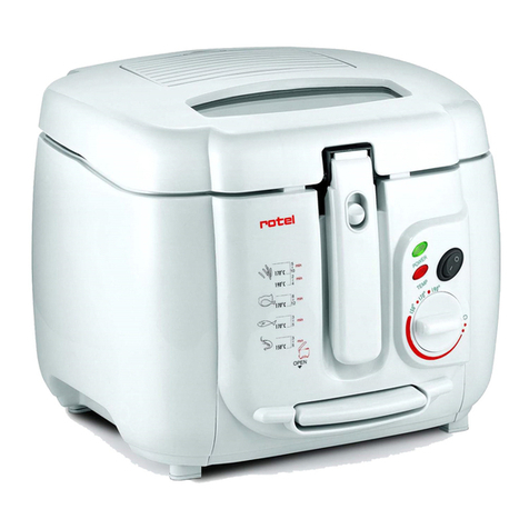Rotel FryStar Instructions for use