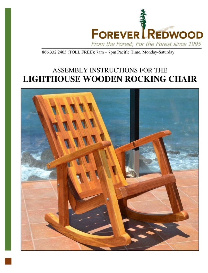 Forever Redwood LIGHTHOUSE Assembly instructions