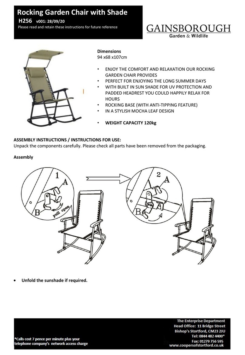 Gainsborough H256 User manual