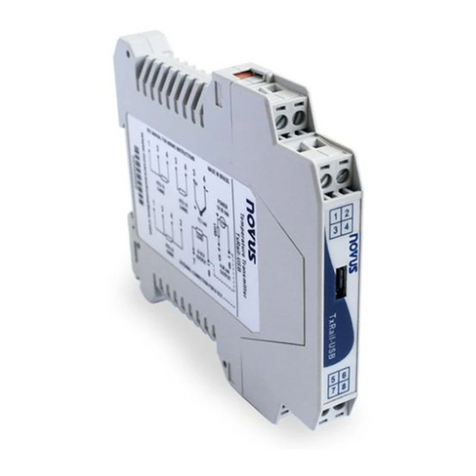 Novus TxRail Installation and operating manual