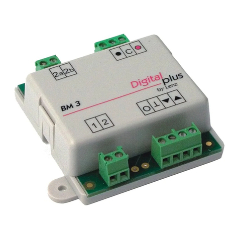 Lenz Elektronik Digital plux BM3 User manual