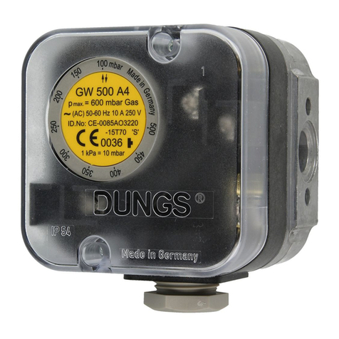 Dungs GW A4 Series User manual