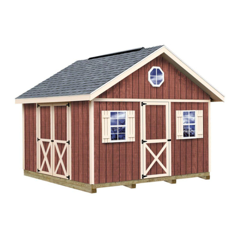 Best Barns Fairview 12x12 Safety guide Best Barns Fairview 12x12 Safety guide