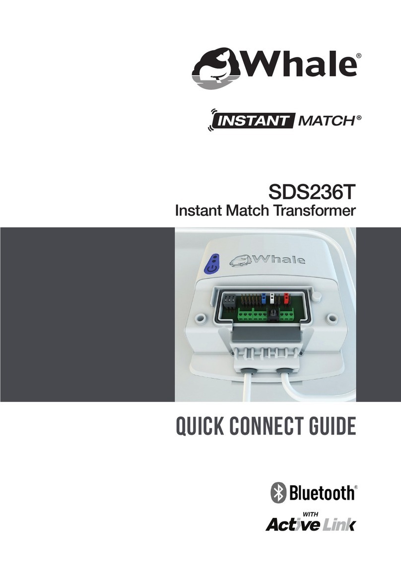 Whale INSTANT MATCH SDS236T Assembly instructions