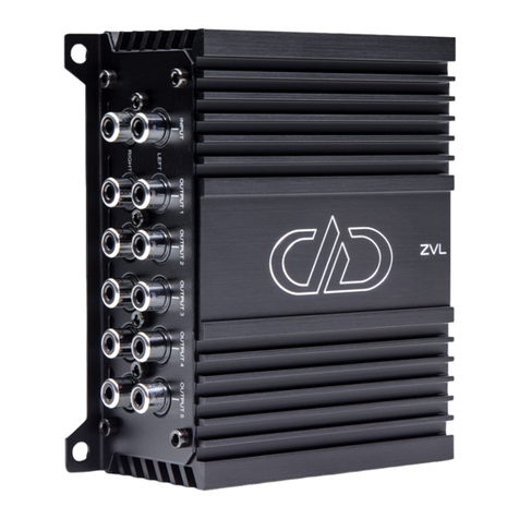 DD Audio ZVL owner's manual
