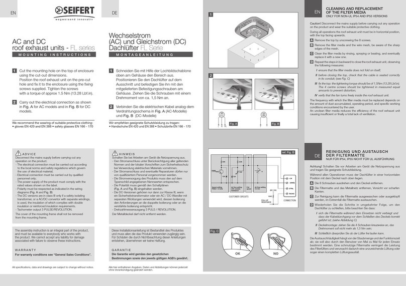 Seifert FL Series User manual