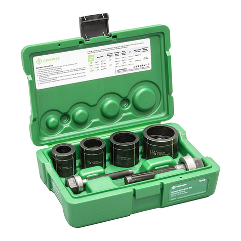 Greenlee 7304 instruction manual