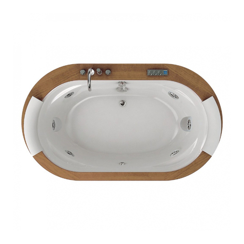 Jacuzzi hydromassage Parts list manual Jacuzzi hydromassage Parts list manual