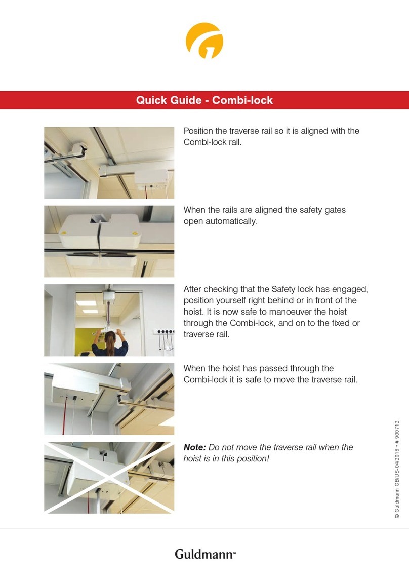 Guldmann Combi-lock quick guide
