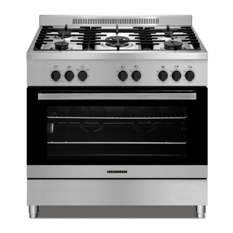 Heinner HFSC-S90LITGR-IX manual