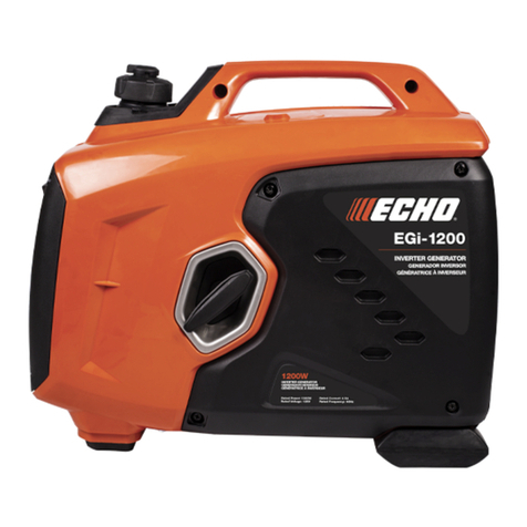 Echo EGi-1200 Operator's manual