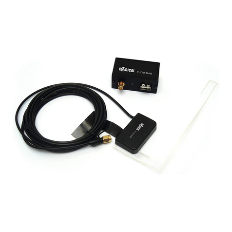 RADICAL R-C10-DAB User manual