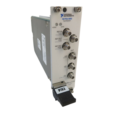 National Instruments NI PXIe-5653 Manual