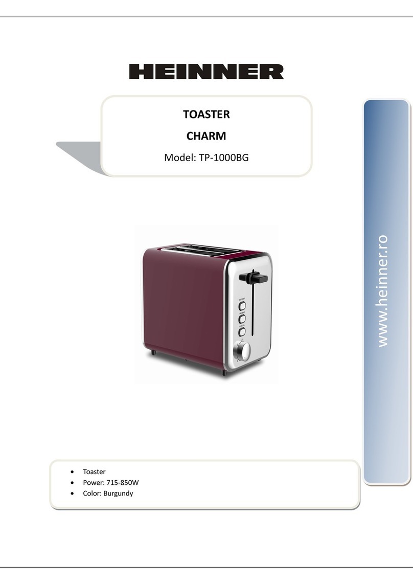 Heinner CHARM TP-1000BG instruction manual