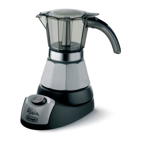 DeLonghi EMK 4 Instruction booklet