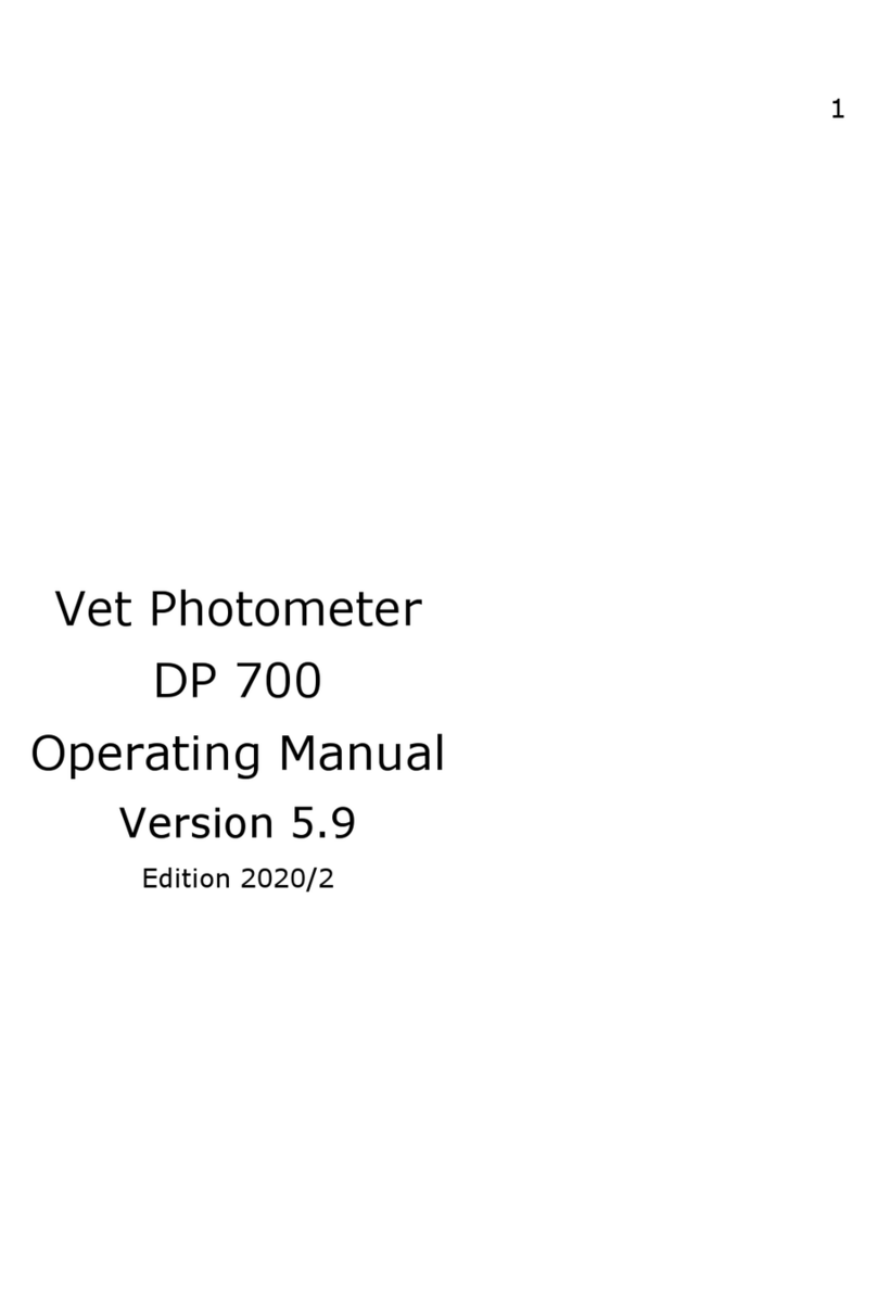 Diaglobal DP 700 operating manual