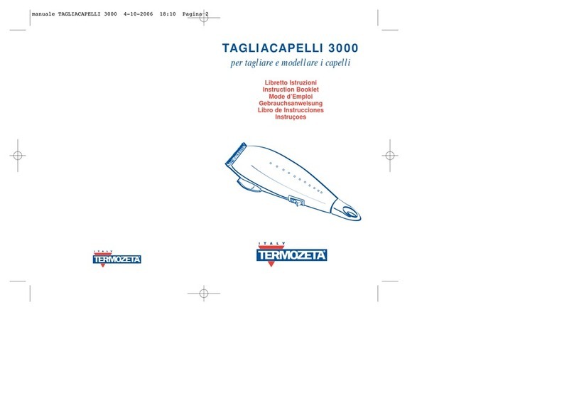 Termozeta 3000 Instruction booklet